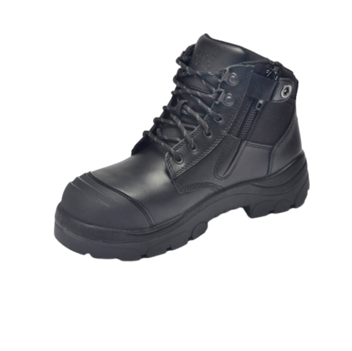Wide Load 690BZN Non-Safety Toe Zip 6 inch Black Work Boot | XLfeet Wide Load 690BZN Non-Safety Toe Zip 6 inch Black Work Boot | XLfeet
