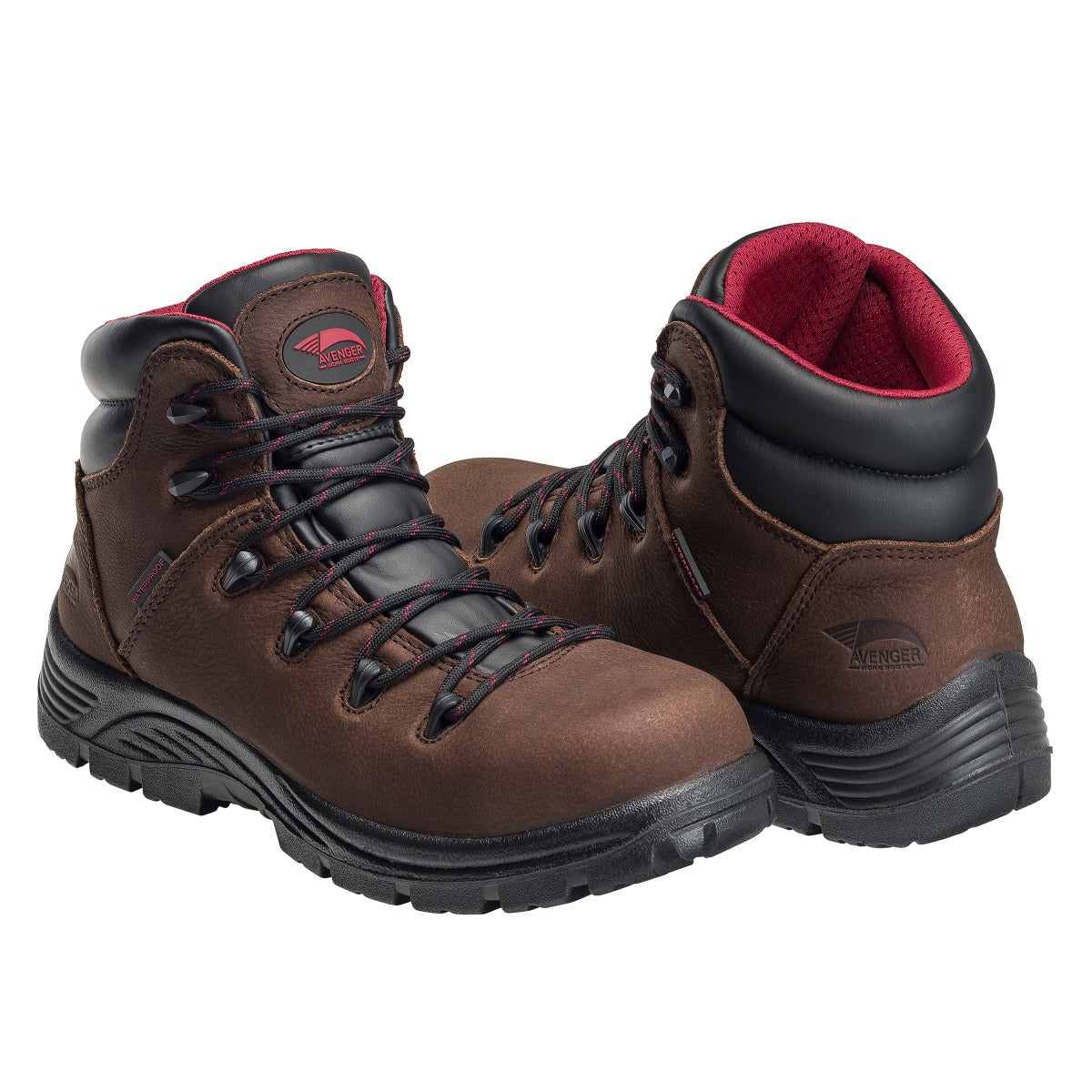 Avenger 7221 Framer 6" Waterproof Composite Toe Boot - Brown