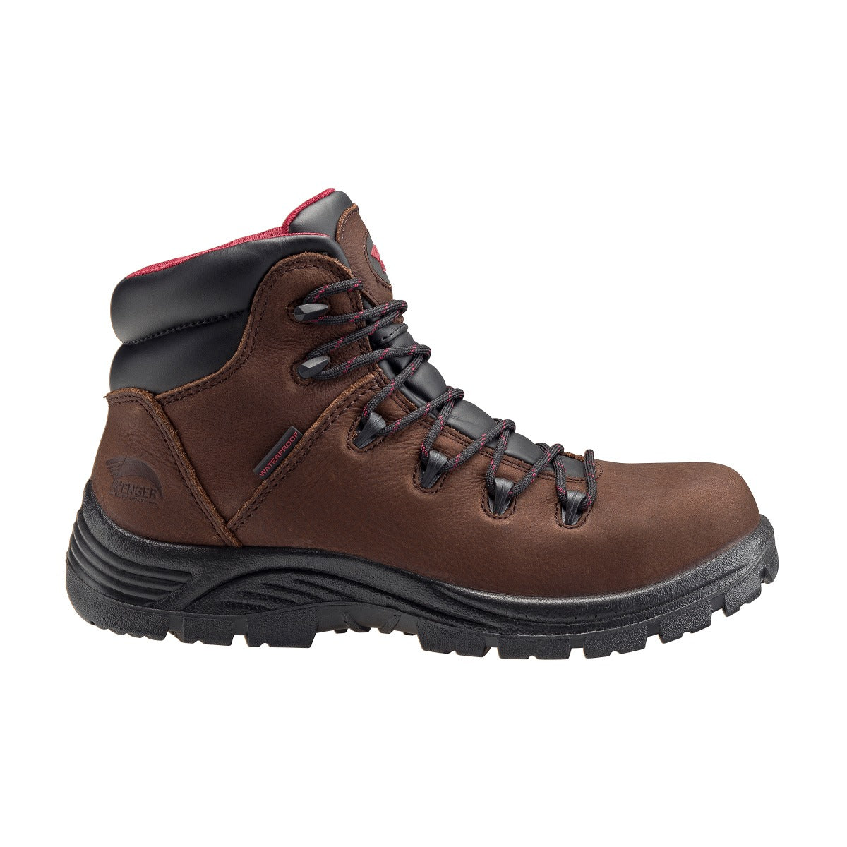 Avenger 7221 Framer 6" Waterproof Composite Toe Boot - Brown
