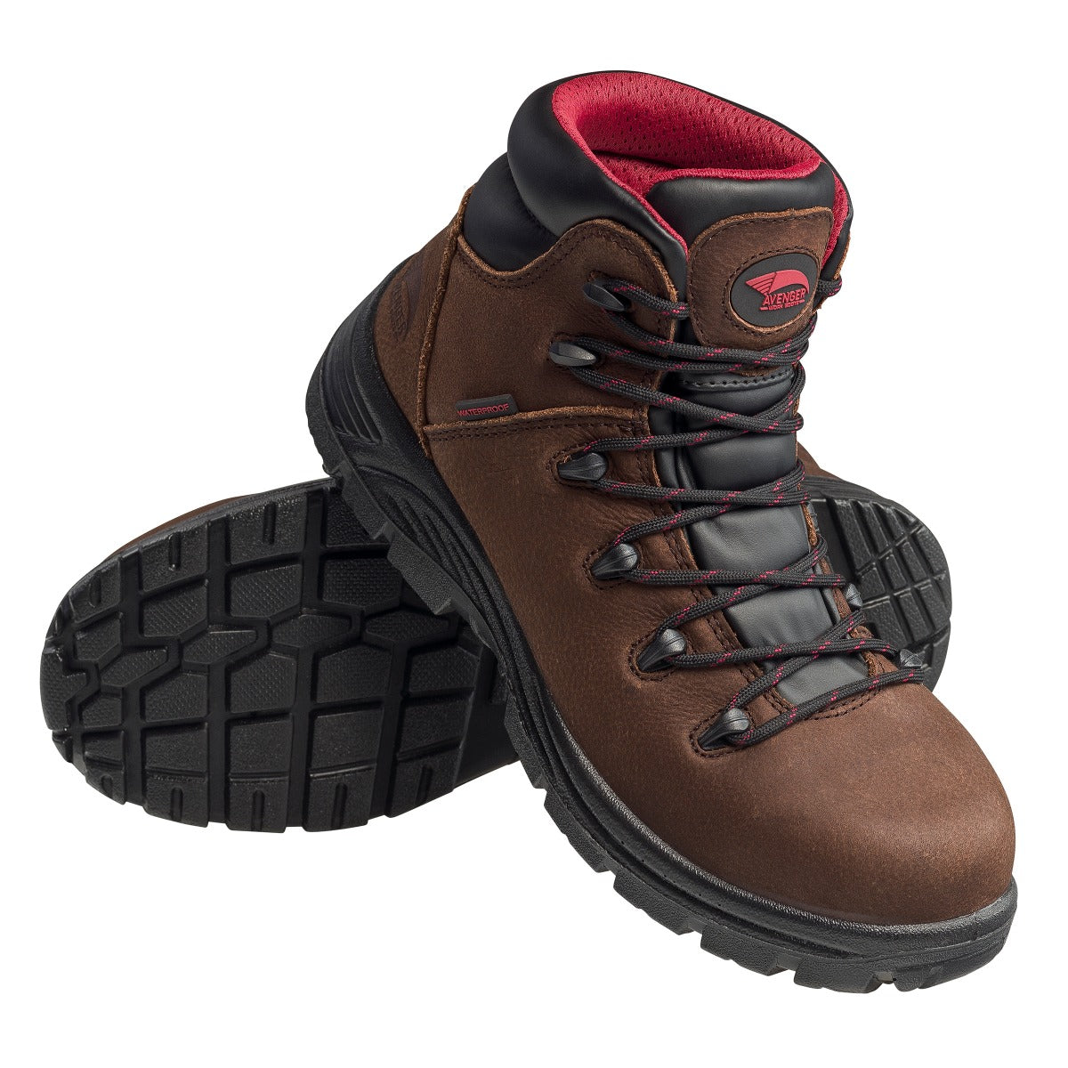 Avenger 7221 Framer 6" Waterproof Composite Toe Boot - Brown