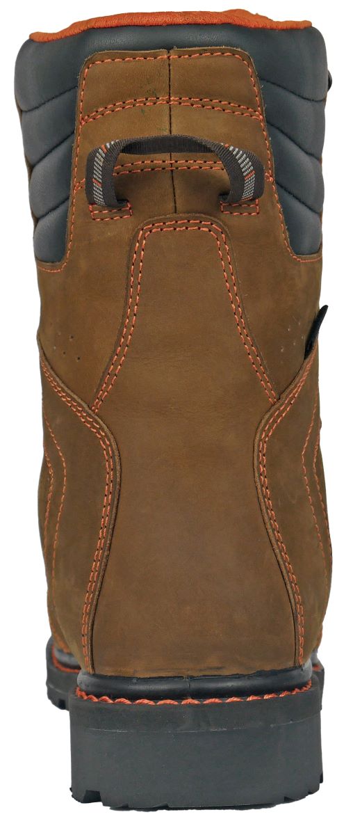 Hoss Clash 9" Brown Composite Safety Toe Waterproof - 1,000g Insulated Boot