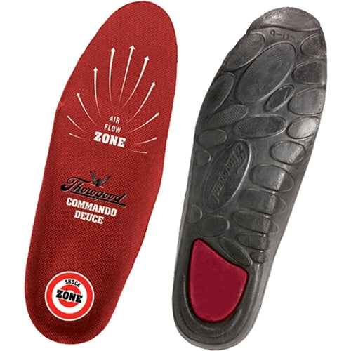 "The Deuce" Two Density Polyurethane "Shock Zone" Footbed