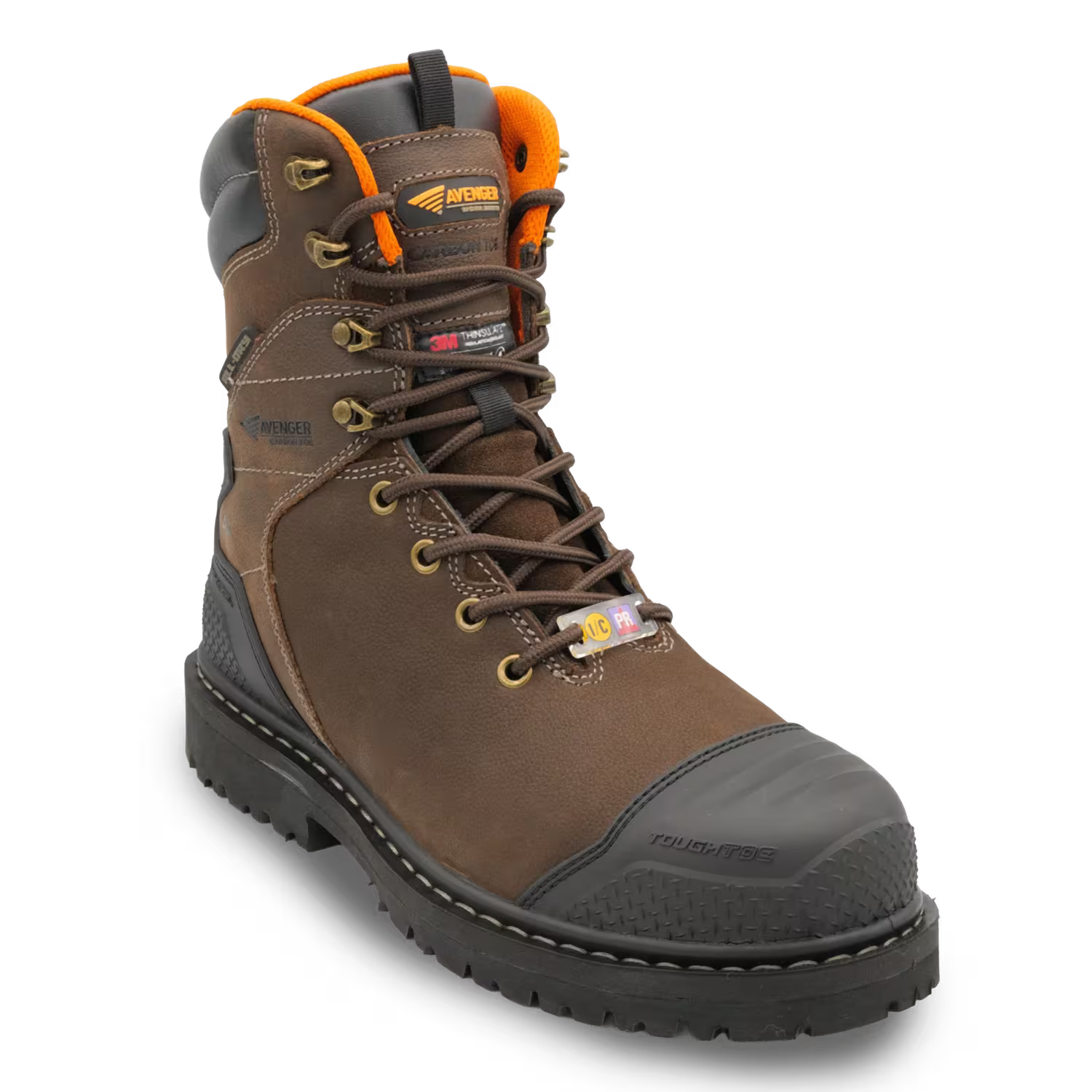Avenger Hammer Max - Men - Tall - 600g Insulated - CN EH PR WP IN HR SR - Brown