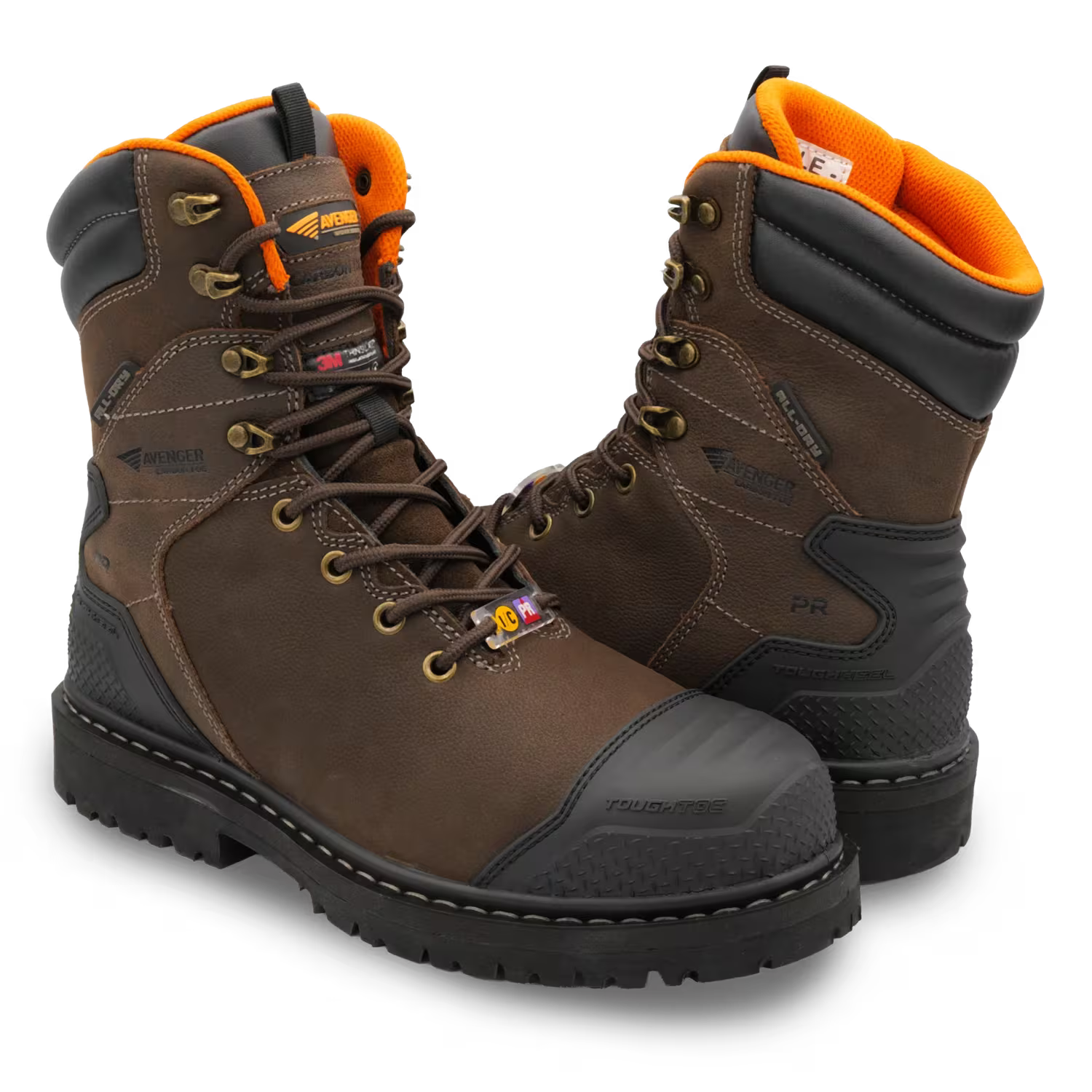 Avenger Hammer Max - Men - Tall - 600g Insulated - CN EH PR WP IN HR SR - Brown