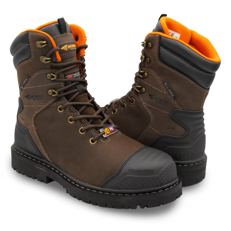 Avenger Hammer Max - Men - Tall - 600g Insulated - CN EH PR WP IN HR SR - Brown