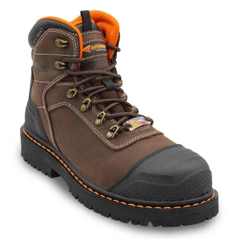 Avenger 7380 Hammer Max Mid - Men - CN EH PR WP HR SR - Brown