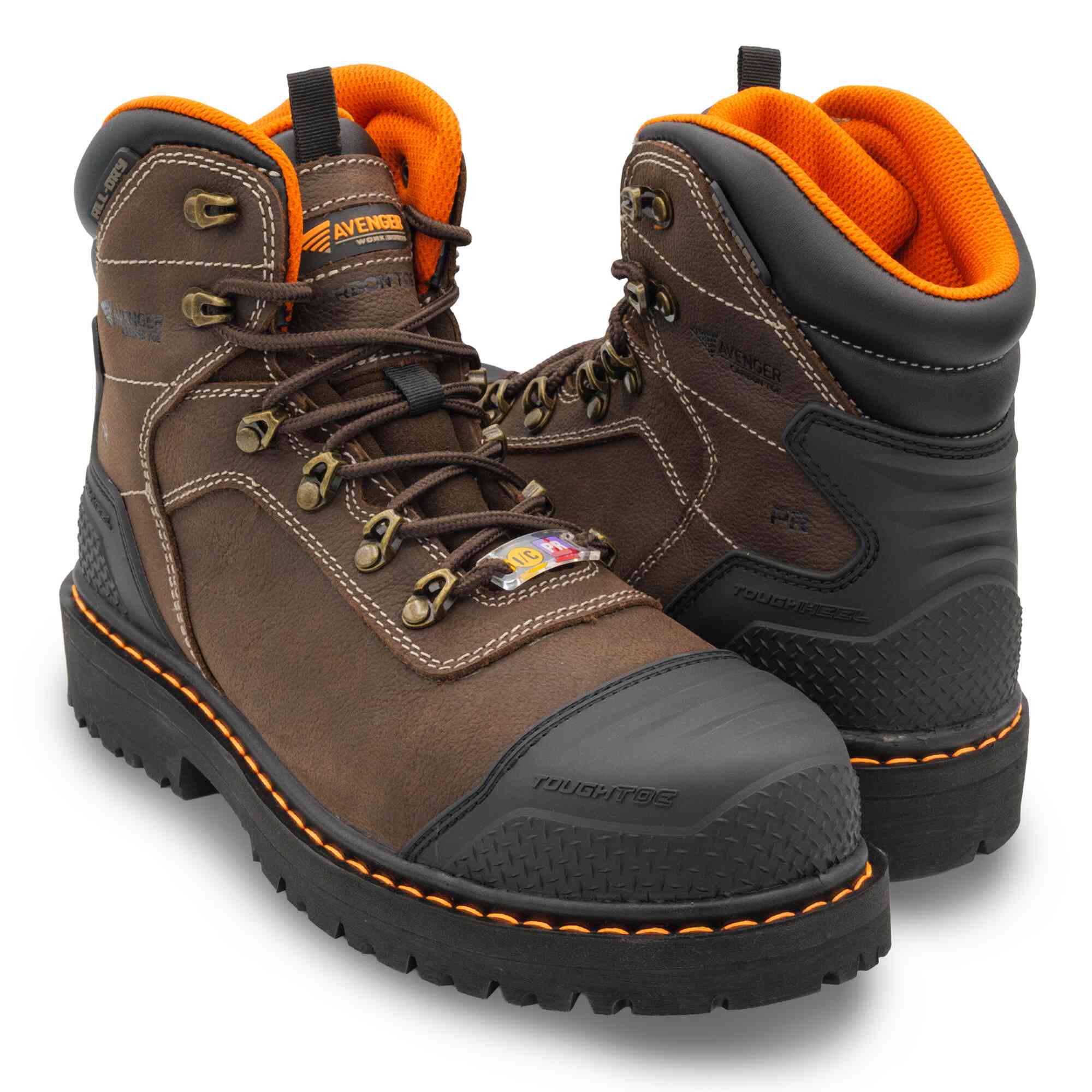 Avenger 7380 Hammer Max Mid - Men - CN EH PR WP HR SR - Brown