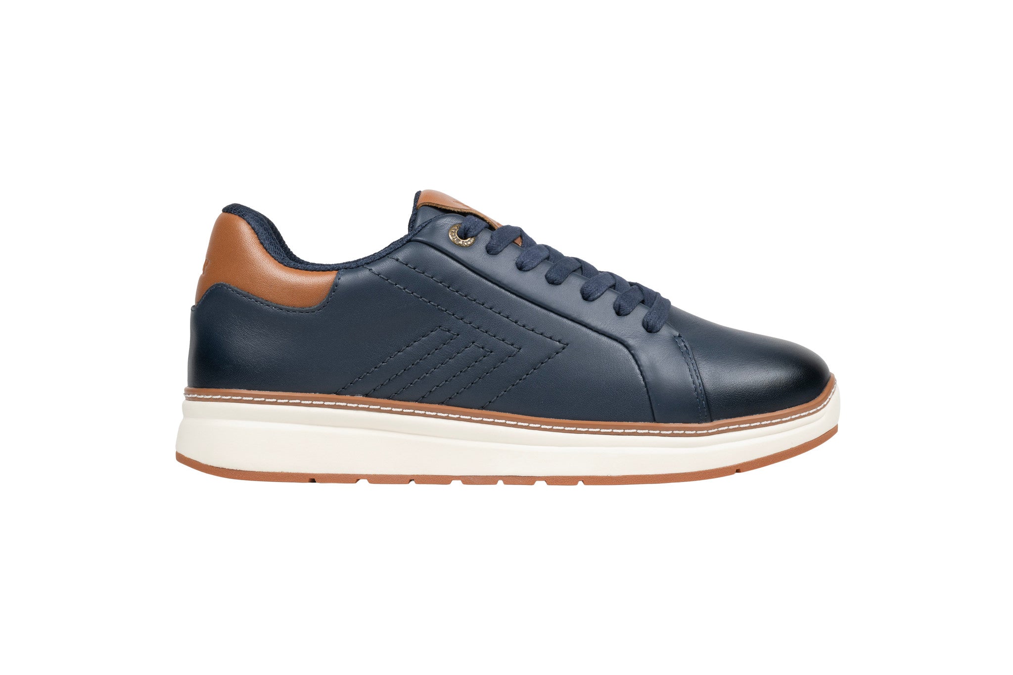 BILLY Comfort Luxe Men's Navy Leather