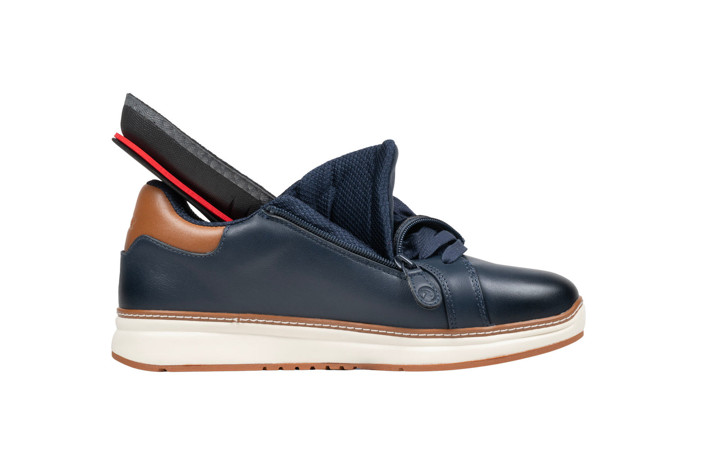 BILLY Comfort Luxe Men's Navy Leather
