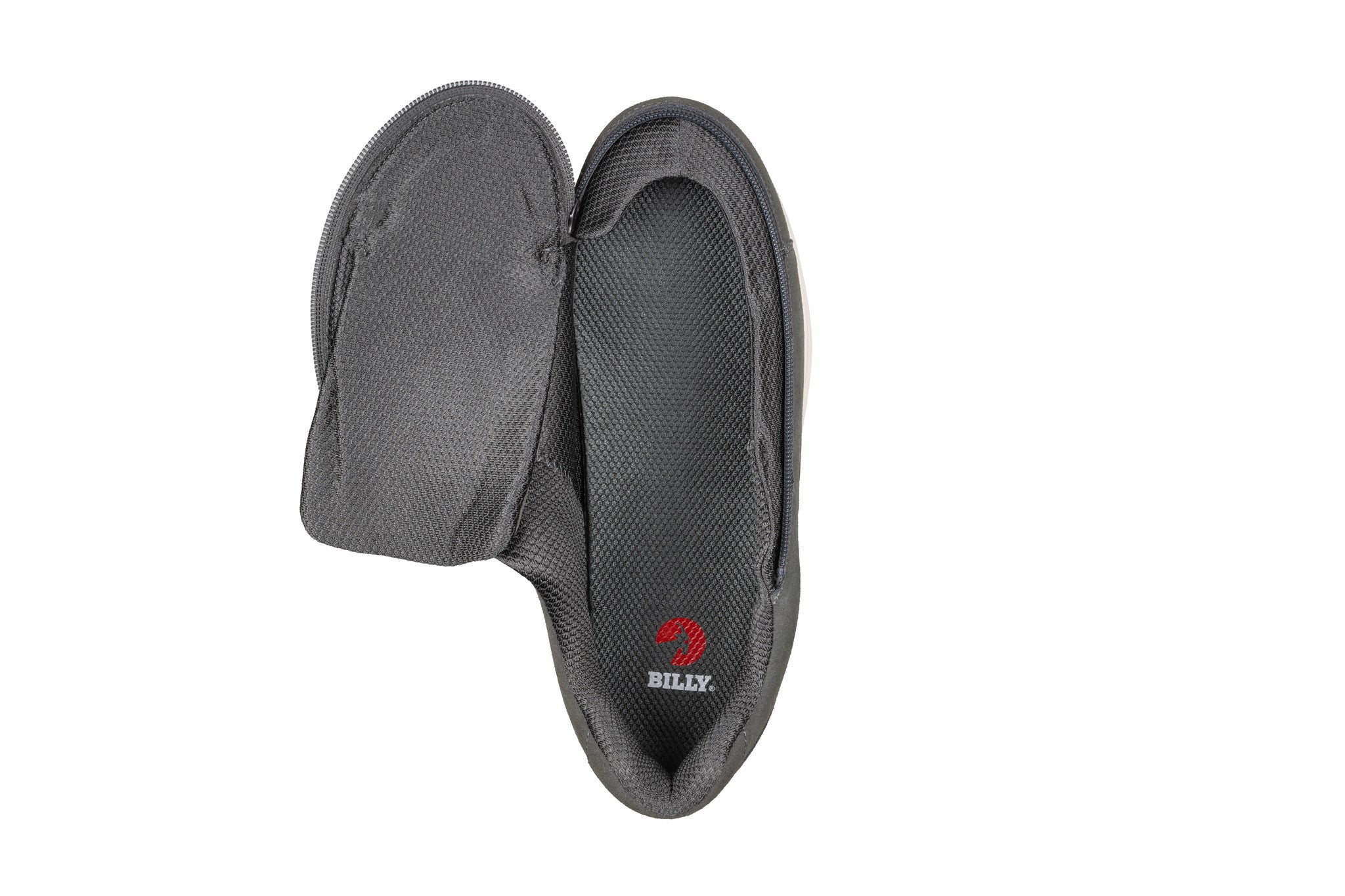 BILLY Comfort Plush Men's Charcoal Suede
