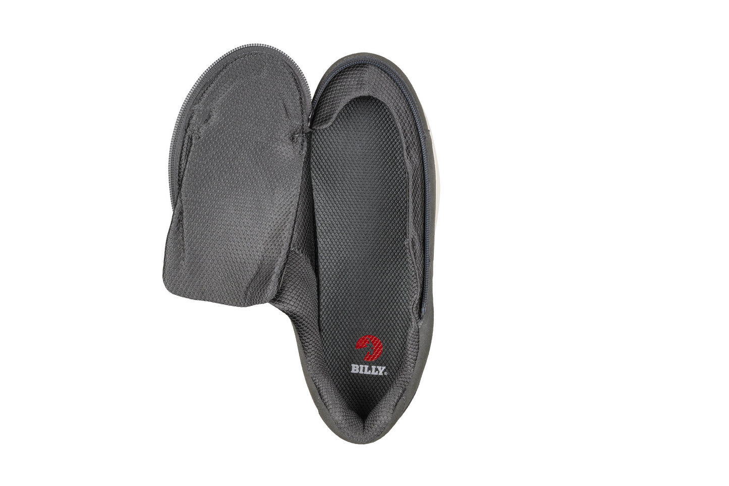 BILLY Comfort Plush Men's Charcoal Suede