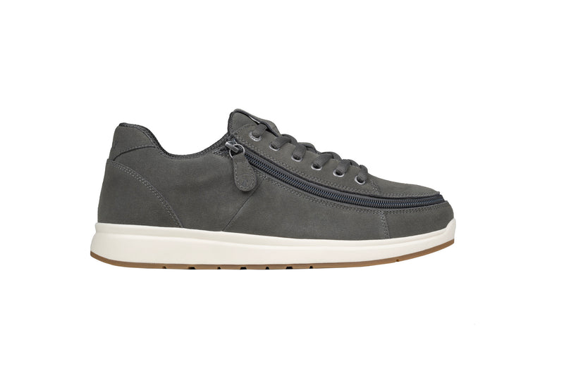 BILLY Comfort Plush Men's Charcoal Suede