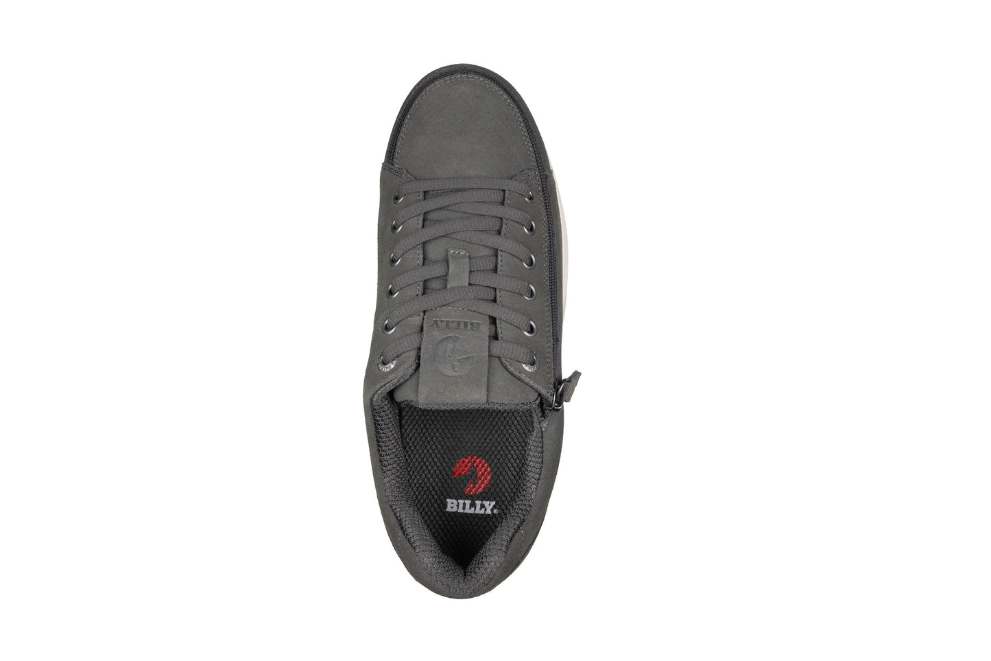 BILLY Comfort Plush Men's Charcoal Suede