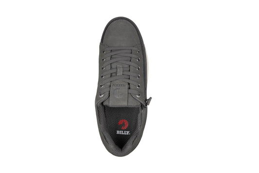 BILLY Comfort Plush Men's Charcoal Suede