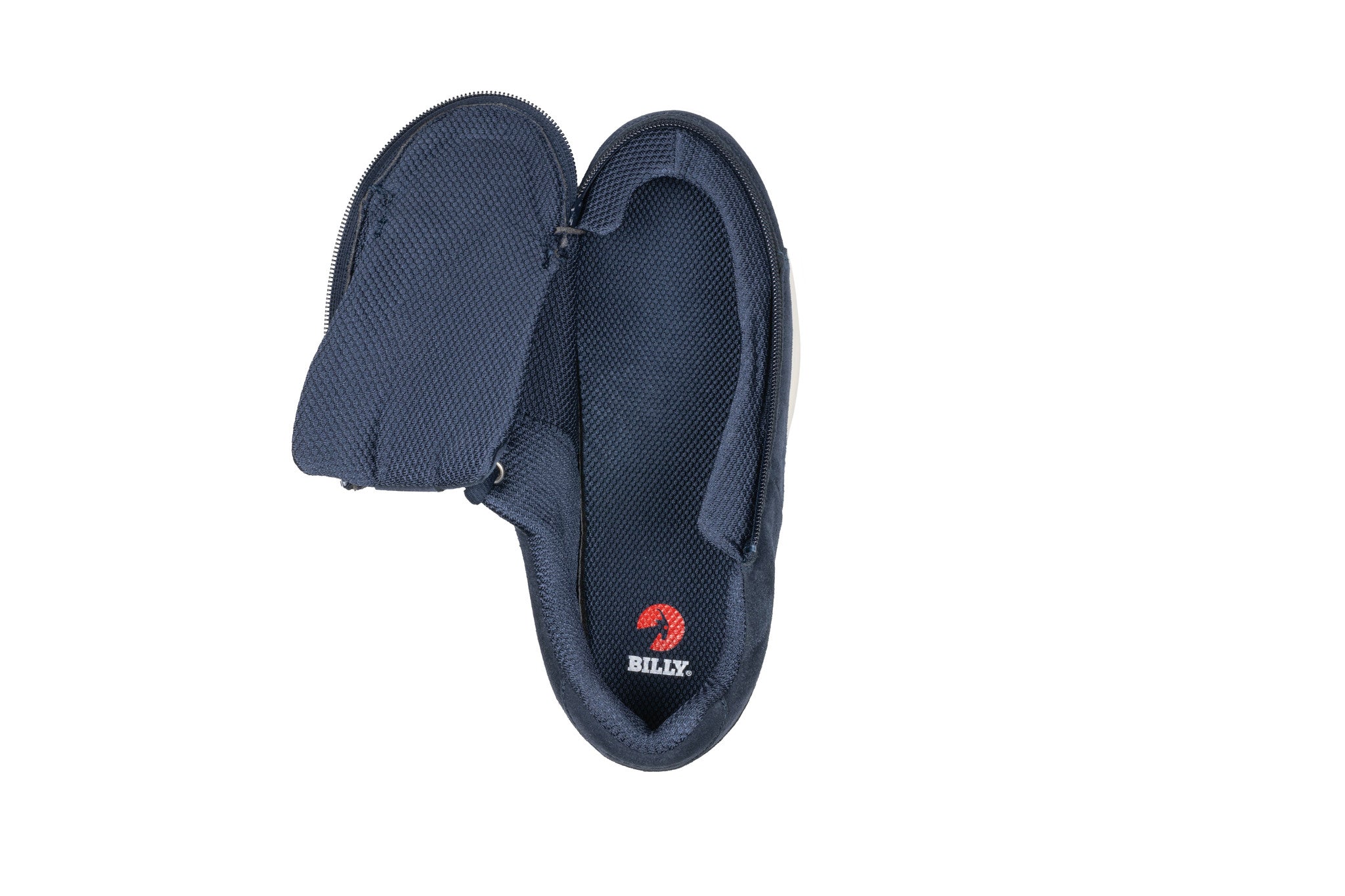 BILLY Comfort Plush Men's Navy Suede