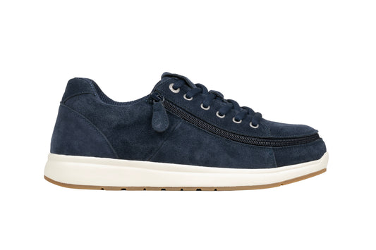BILLY Comfort Plush Men's Navy Suede