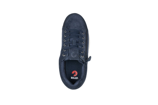 BILLY Comfort Plush Men's Navy Suede