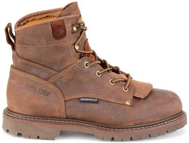 Carolina Men's 6" Waterproof Work Boot (Soft Toe)