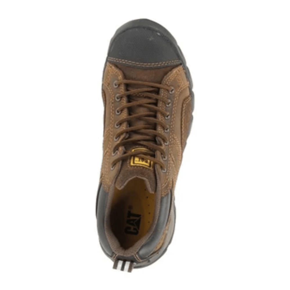 CAT Argon Composite Toe Work Shoes - Brown