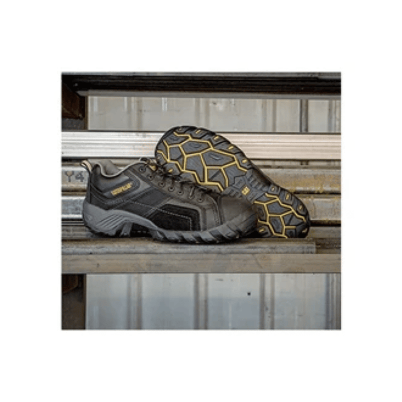 CAT Argon Composite Toe Work Shoes - Brown