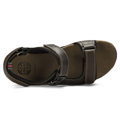 Dunham Nolan Adjustable Strap Sandals - Brown