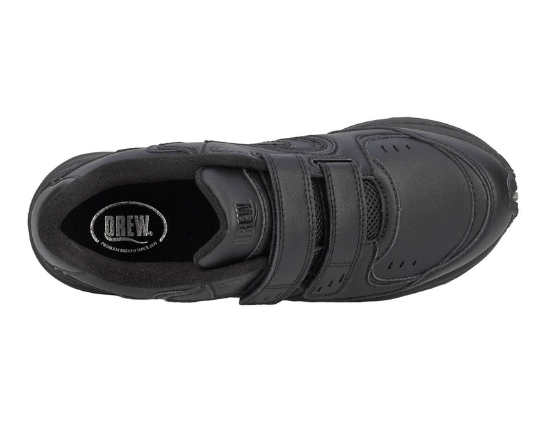 Drew Shoe Ledger - Black Mesh Combo