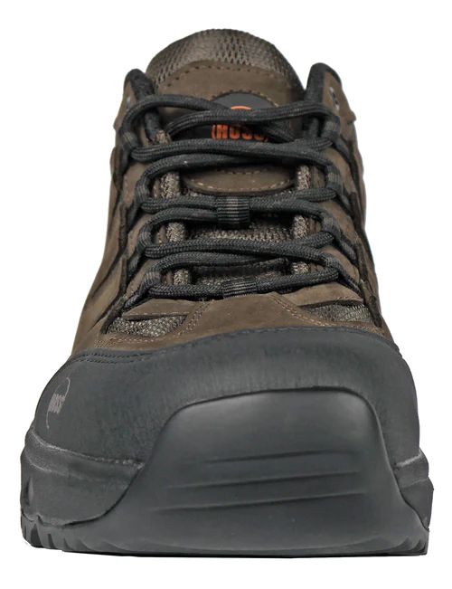 Hoss Eric Lo Oblique Aluminum Safety Toe Non Waterproof - Brown