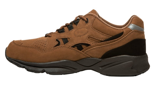 Propet Preferred Stability Walker Chocolate Nubuck Shoes