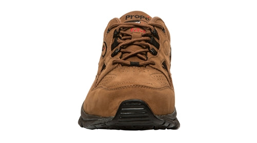 Propet Preferred Stability Walker Chocolate Nubuck Shoes