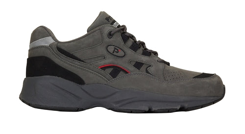 Propet Preferred Stability Walker - Grey/Nubuck Shoes
