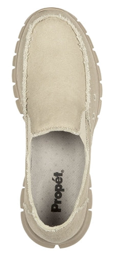 Propet McLean Men’s Canvas Shoes - Sand