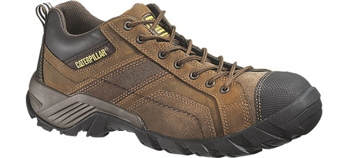 CAT Argon Composite Toe Work Shoes - Brown