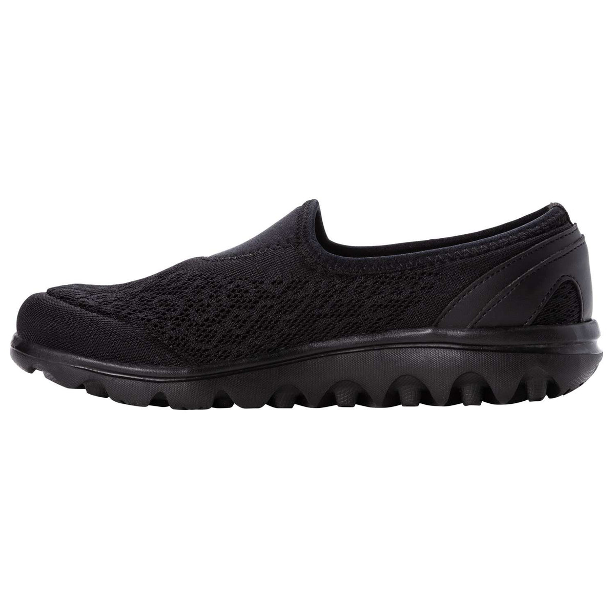 Propet TravelActiv Slip On Women's Sneaker - All Black