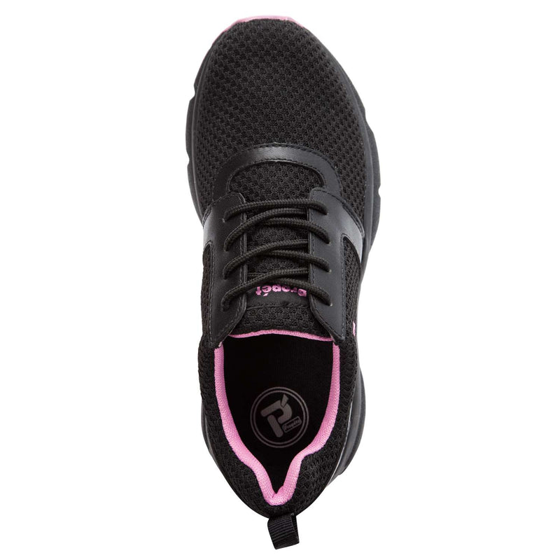 Propet Stability X Women's Walking Shoe - Black/Berry