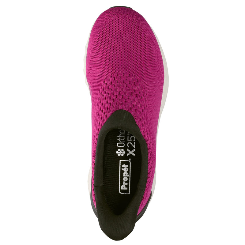 Propet Propet One Velocity Slipon Women's Sneaker - Fuchsia/Black