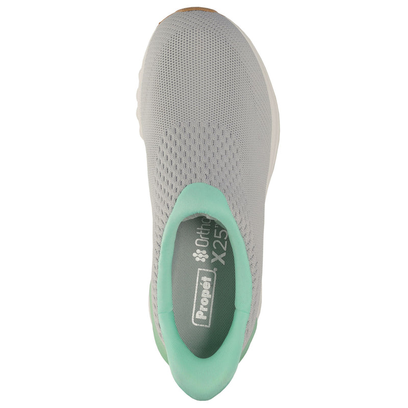 Propet Propet One Velocity Slipon Women's Sneaker - Grey/Mint