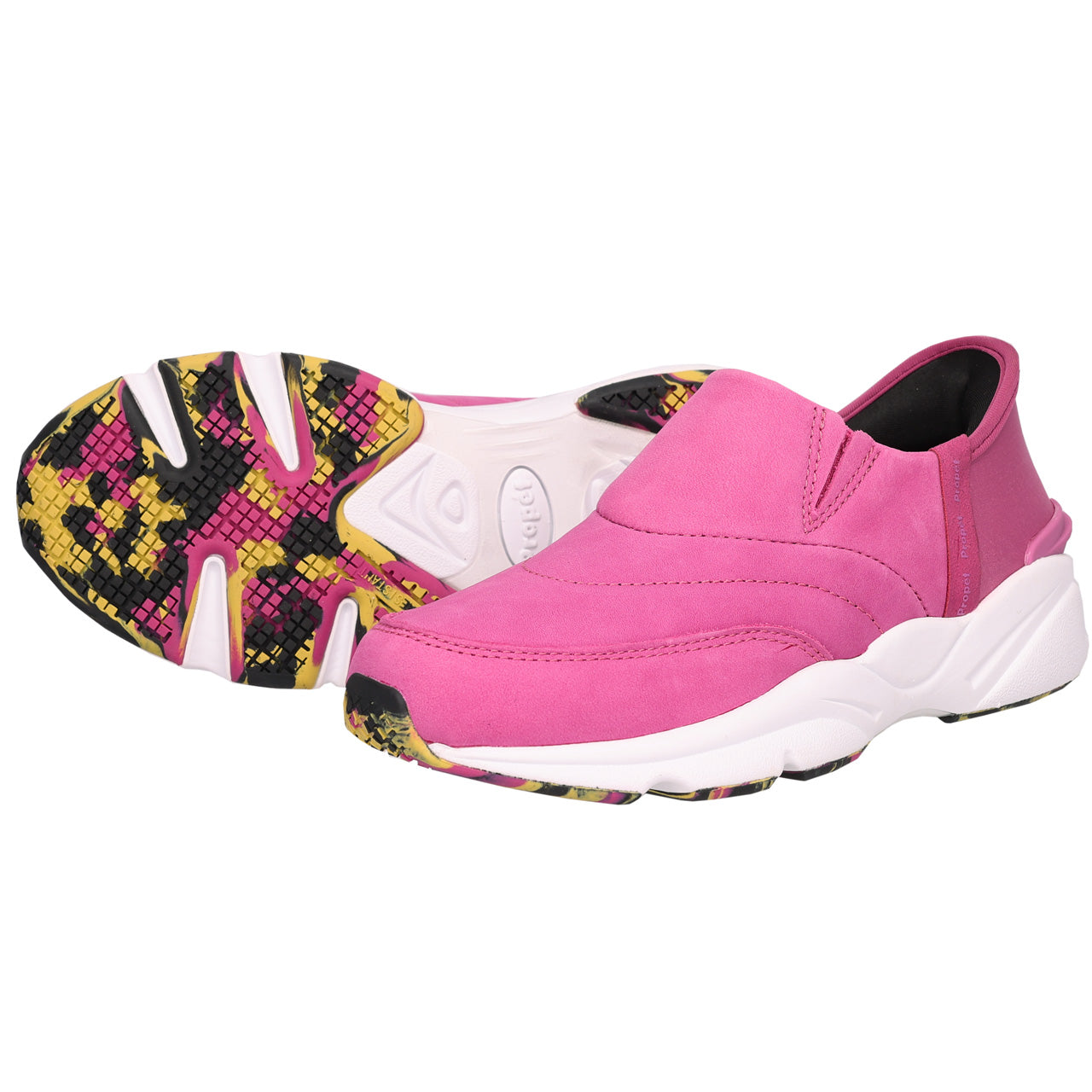 Propet Stability Freestyle Women's Slip-On - Fuchsia Suede
