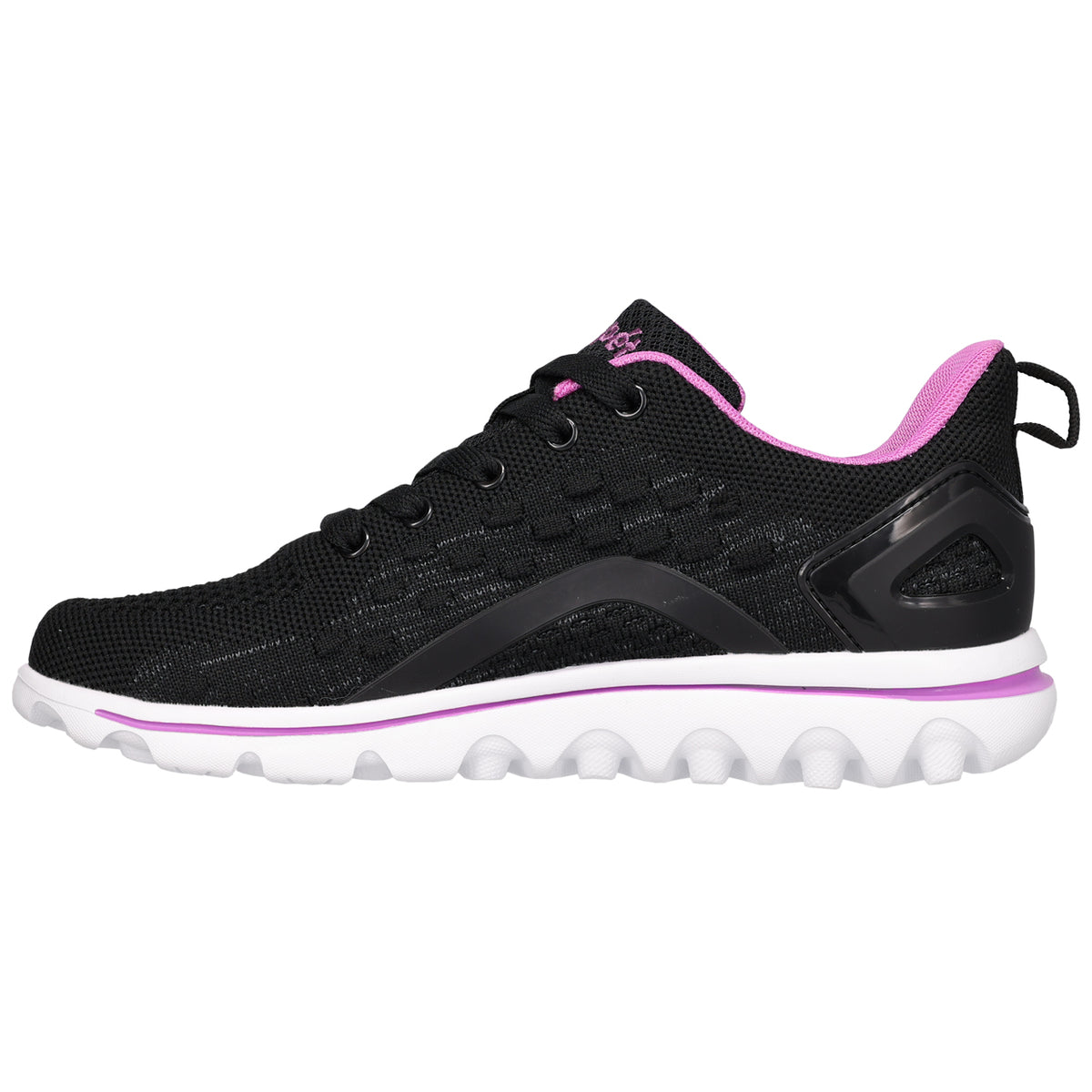 Propet TravelActiv Axial Women's Sneaker - Black/Purple