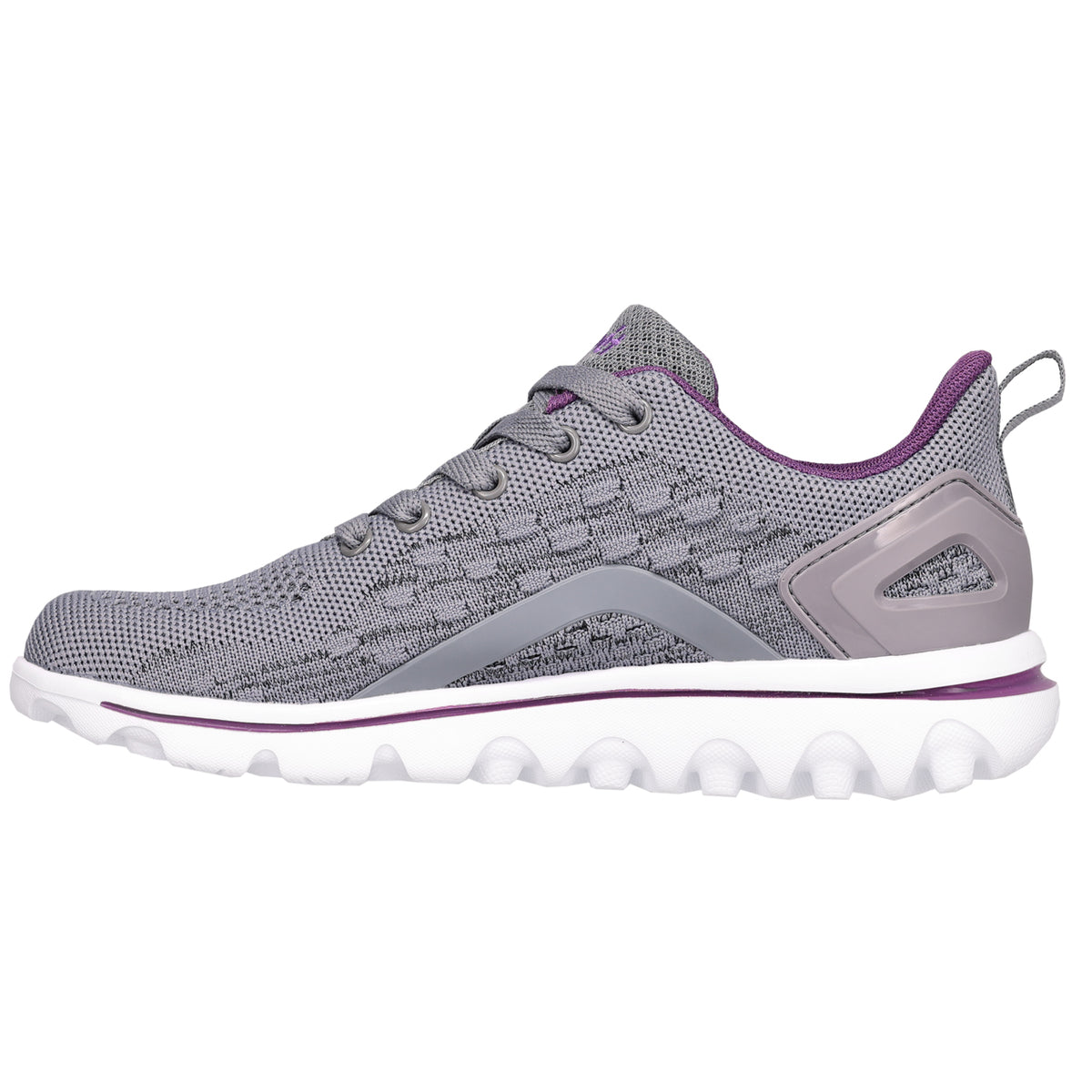 Propet TravelActiv Axial Women's Sneaker - Grey/Purple