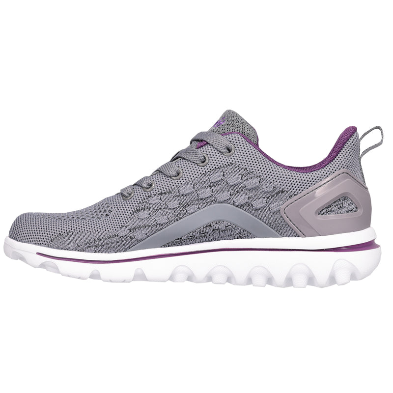 Propet TravelActiv Axial Women's Sneaker - Grey/Purple