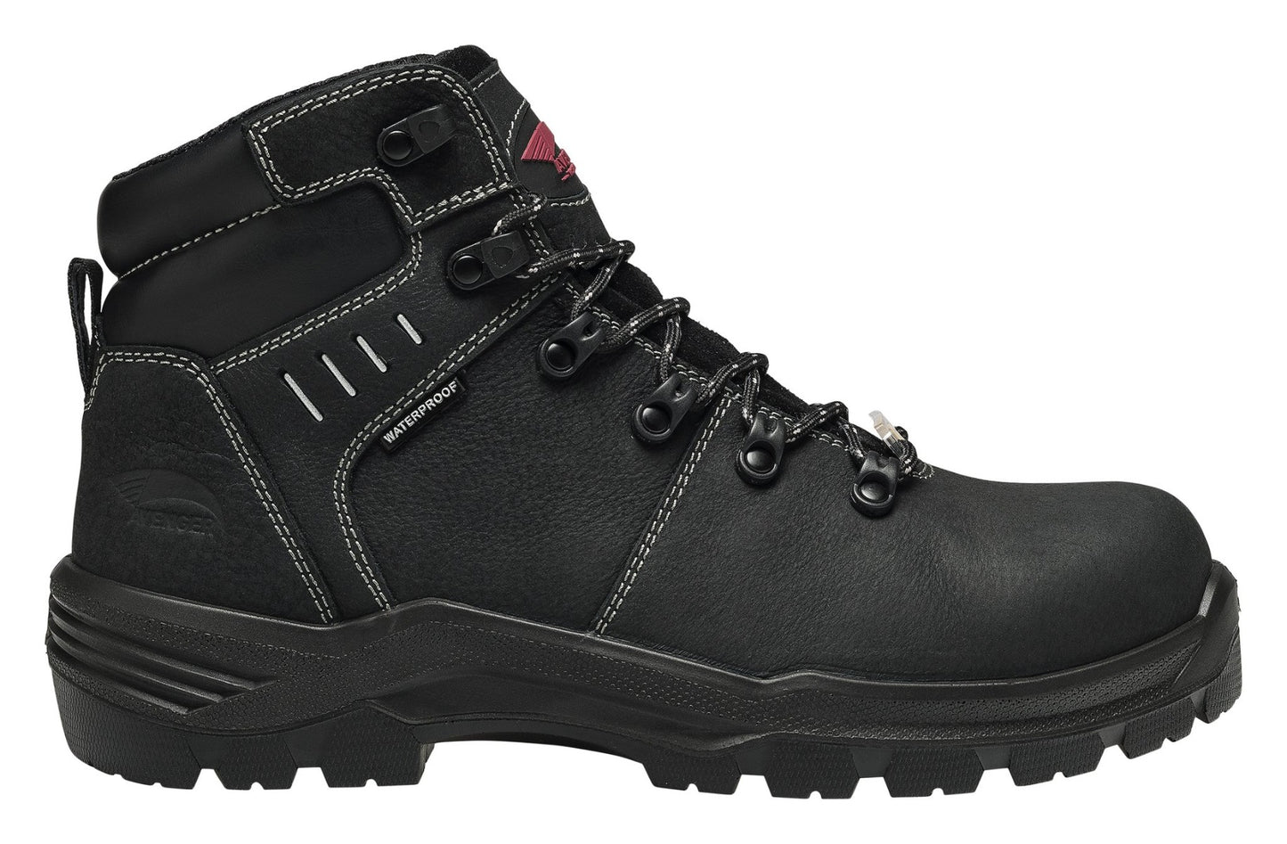 Avenger 7400 Foundation 6" Waterproof Carbon Nanofiber Toe Boot - Black