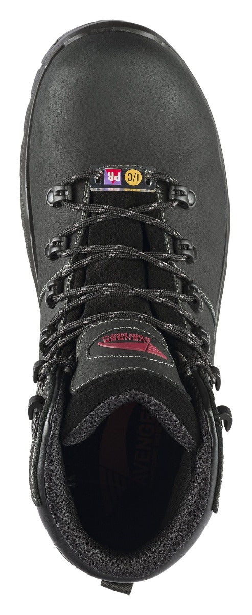 Avenger 7400 Foundation 6" Waterproof Carbon Nanofiber Toe Boot - Black
