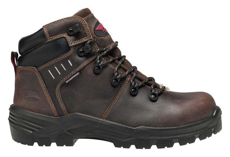 Avenger 7401 Foundation 6" Waterproof Carbon Nanofiber Toe Boot - Brown