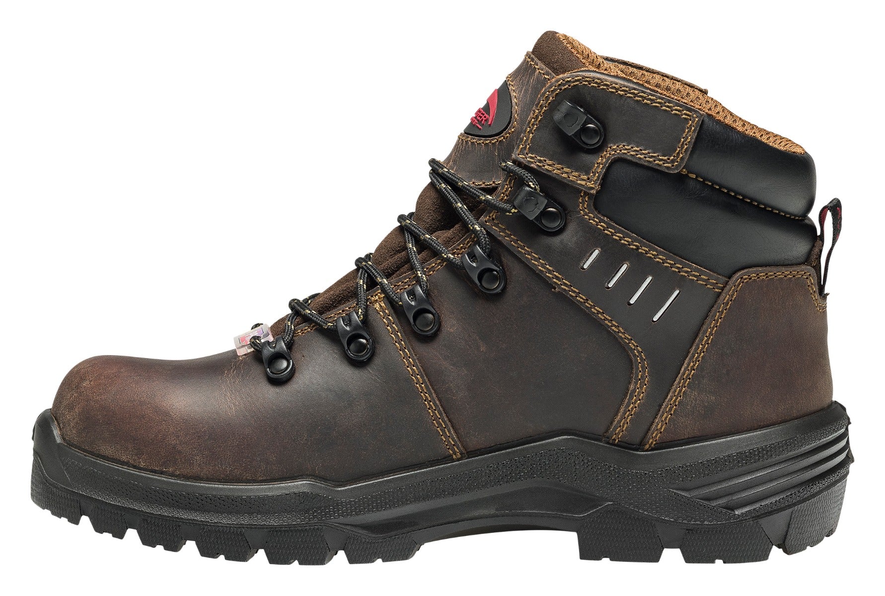 Avenger 7401 Foundation 6" Waterproof Carbon Nanofiber Toe Boot - Brown
