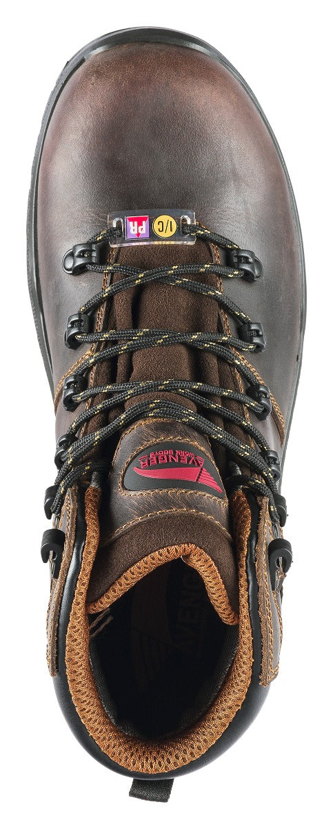 Avenger 7401 Foundation 6" Waterproof Carbon Nanofiber Toe Boot - Brown