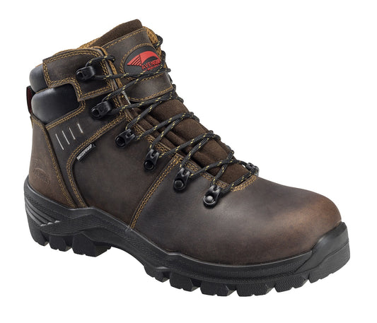 Avenger 7401 Foundation 6" Waterproof Carbon Nanofiber Toe Boot - Brown