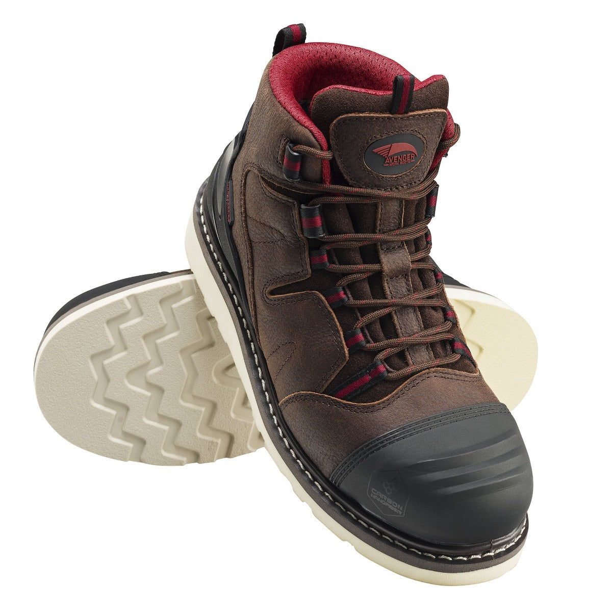 The Avenger 7506 Wedge 6” Waterproof Carbon Nanofiber Toe Boot