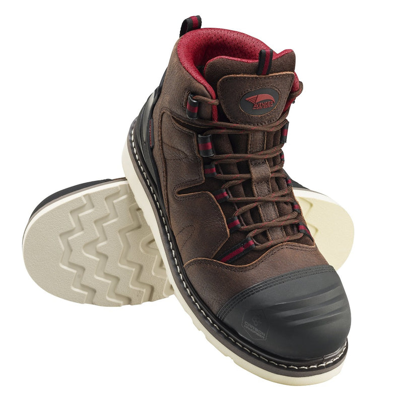 The Avenger 7506 Wedge 6” Waterproof Carbon Nanofiber Toe Boot