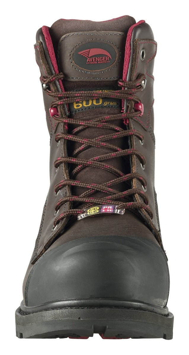 Avenger 7573 Men's 8" Insulated Waterproof Composite Toe Work Boot