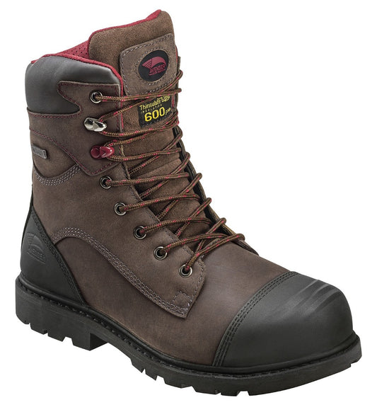 Avenger 7573 Men's 8" Insulated Waterproof Composite Toe Work Boot